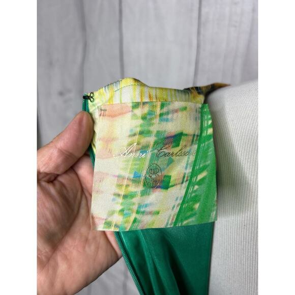 Anni Carlsson Silk Vibrant Print Shift Dress 38/4 - Picture 4 of 10